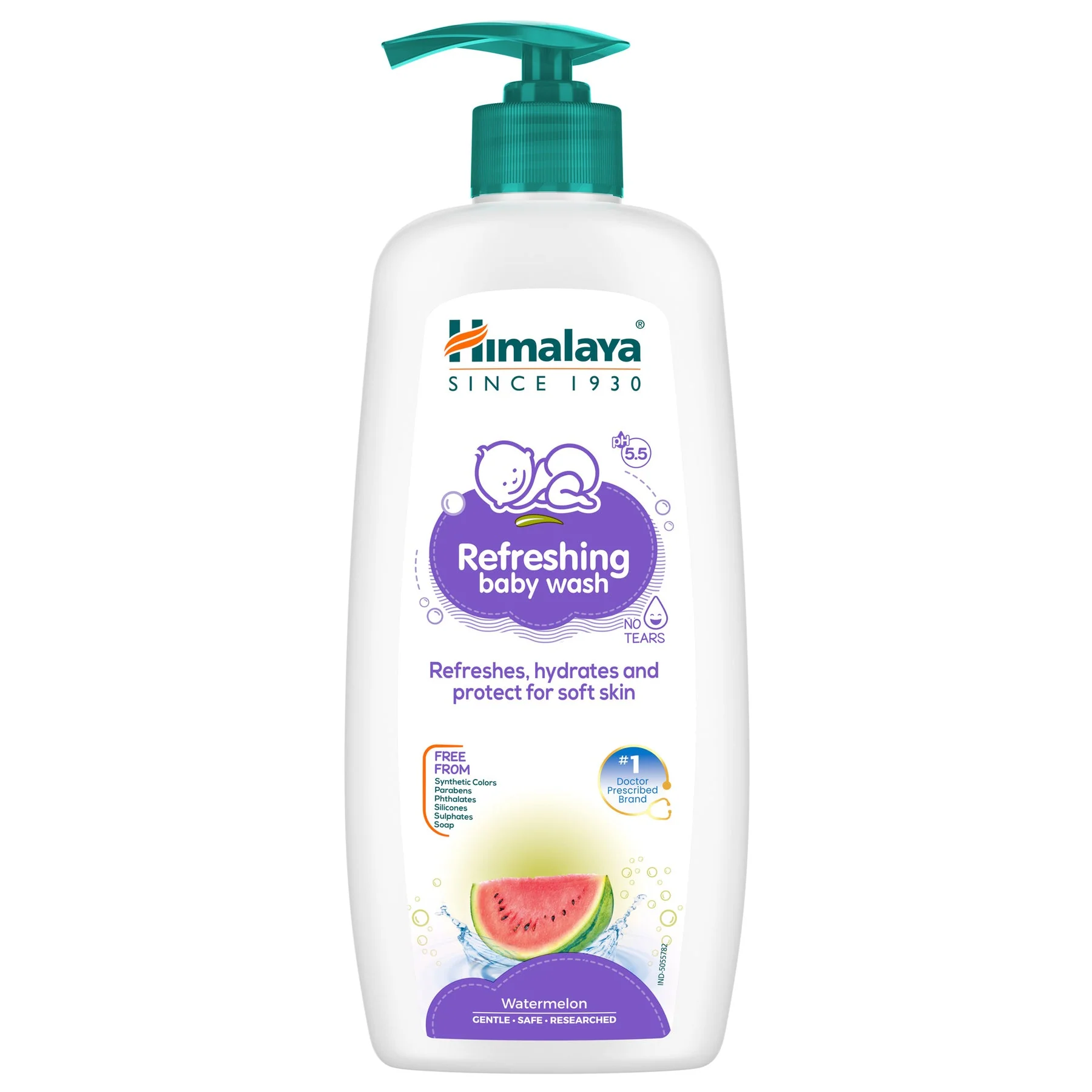 Himalaya Refreshing Baby Wash, Cleanses & Refreshes Baby's Delicate Skin | 200ml - Image 2
