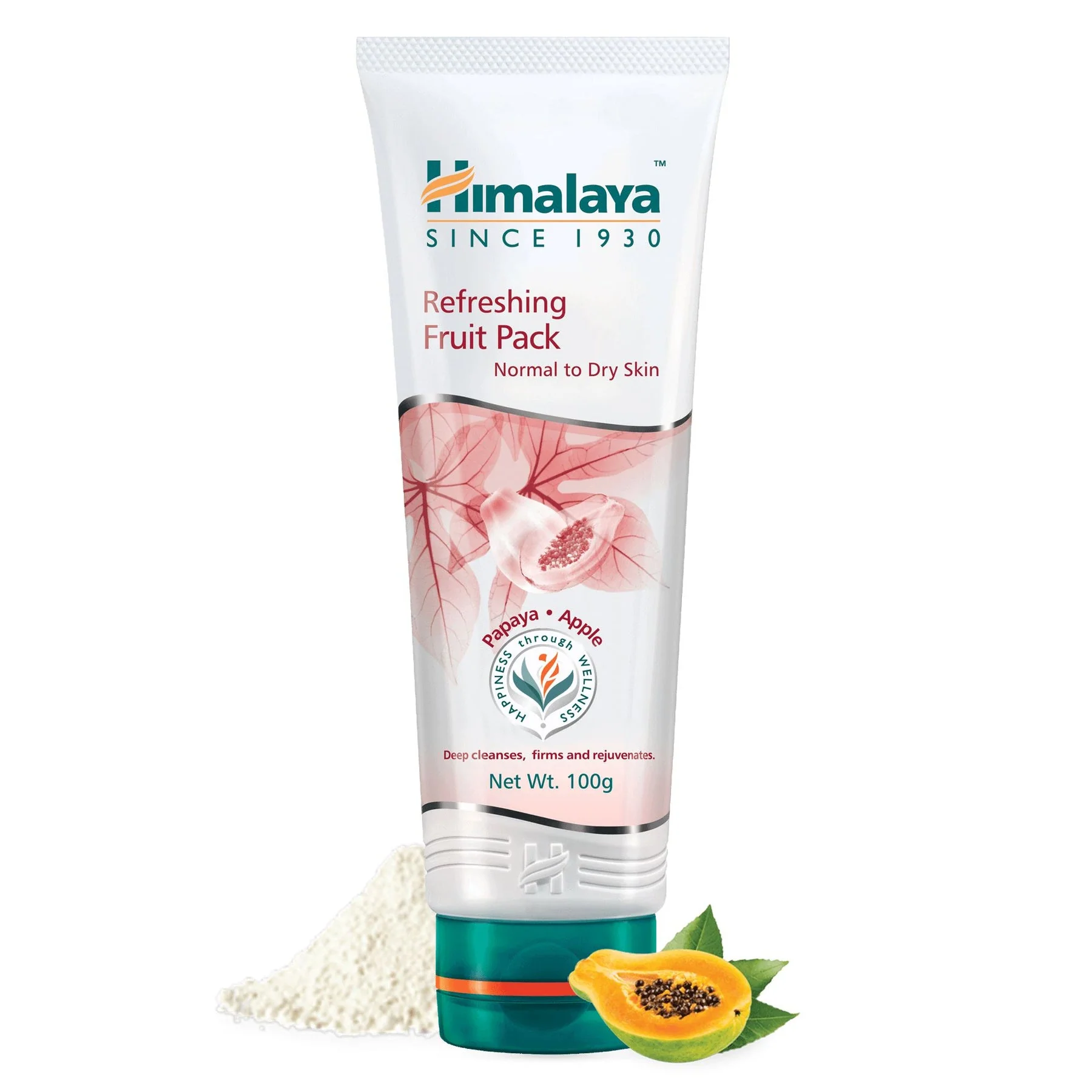 Himalaya Refreshing Fruit Pack, Deep Cleanses, Firms And Rejuvenates With Natural Fruity Ingredients | 100gm - Image 3