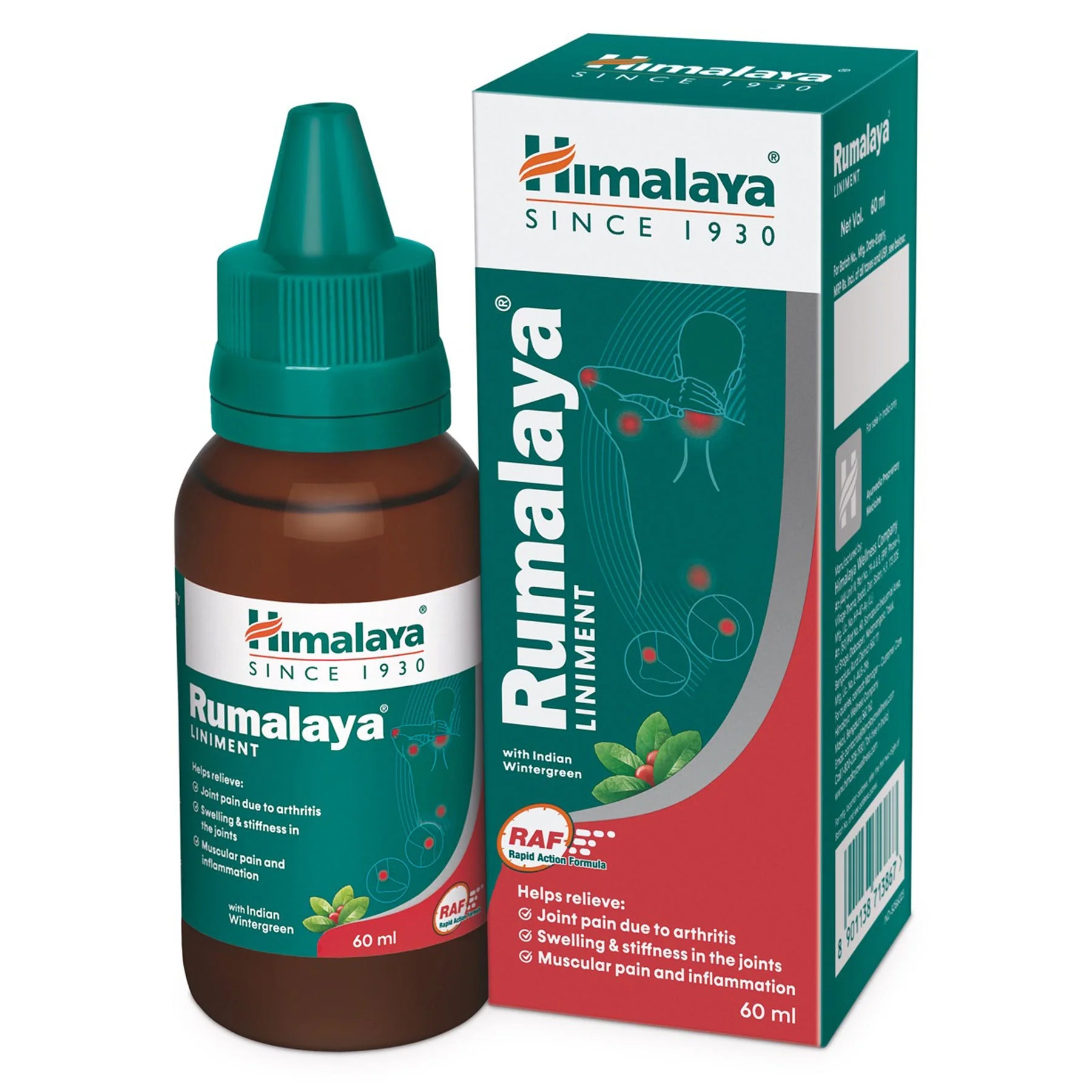 Himalaya Rumalaya Liniment, May Relieve Arthritis-Associated Joint Pain | 60ml - Image 5