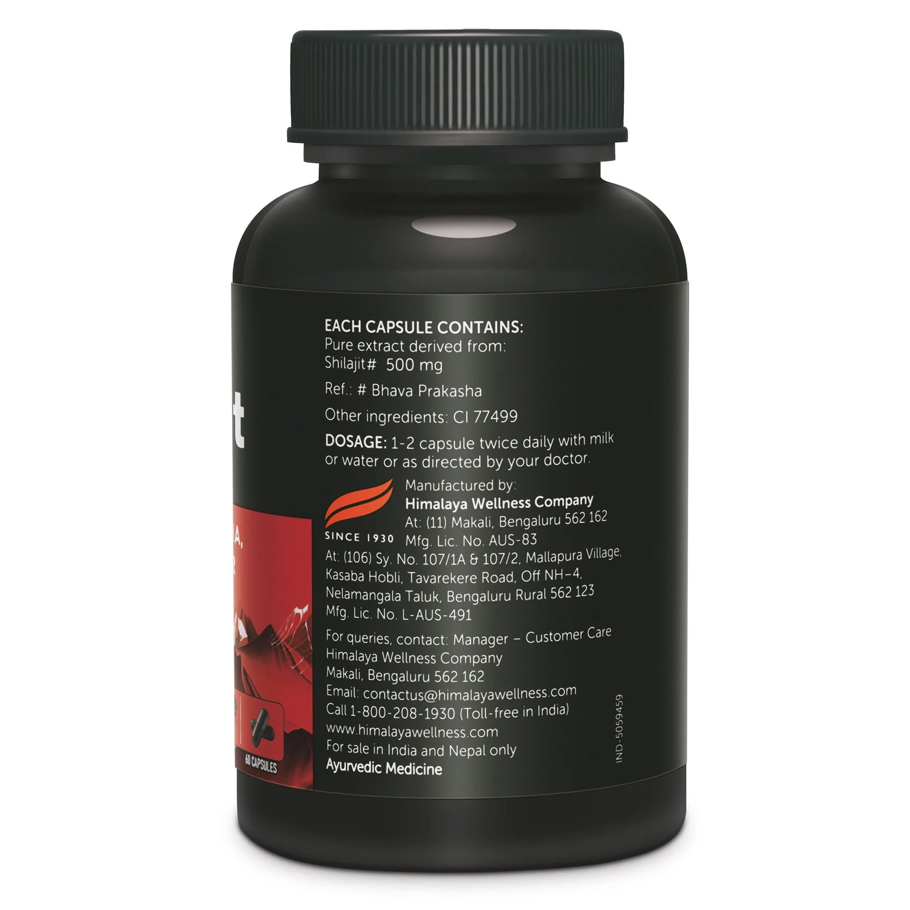 Himalaya Shilajit, 100% Pure Himalayan Shilajit, Enhances Stamina, Energy & Power | Supports Healthy Testosterone Levels | 60 Capsules (Pack Of 2) - Image 3