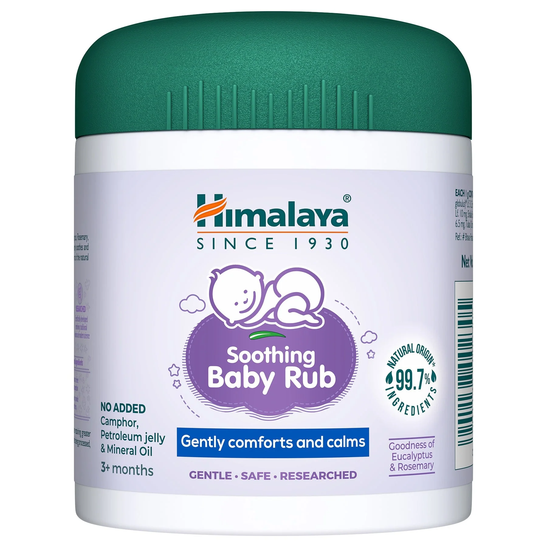 Himalaya Soothing Baby Rub, Gently Comforts & Calms | 50ml - Image 2