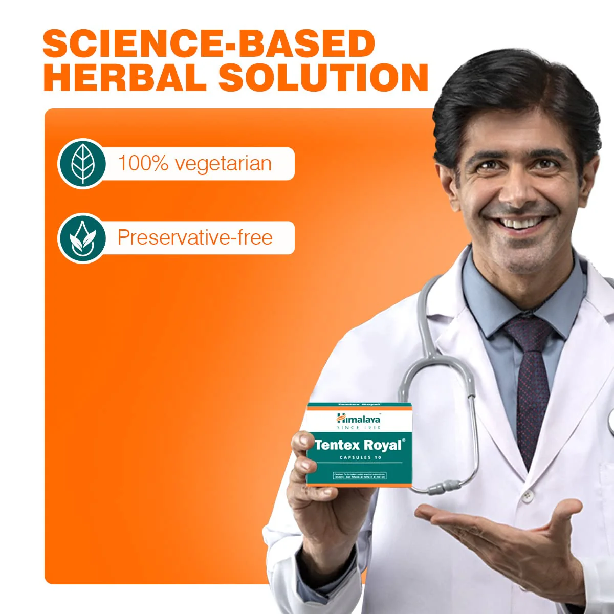 Himalaya Tentex Royal Capsules, Help Support Performance, Safe & Effective | 10 Capsules - Image 4