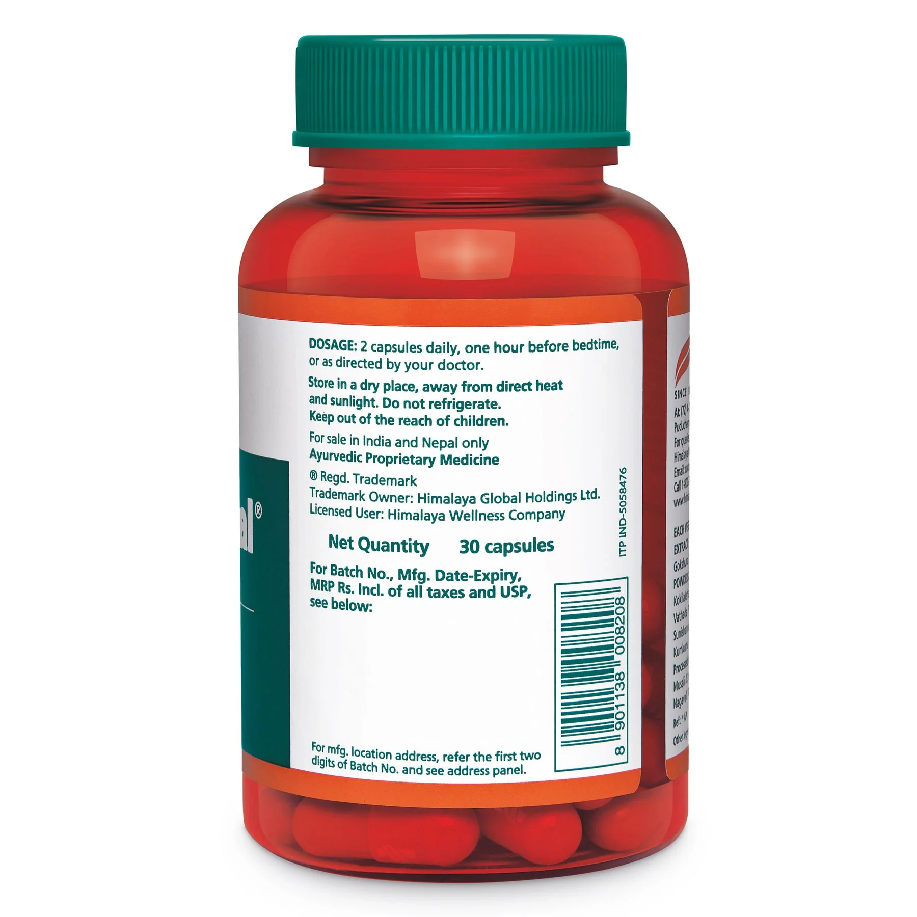 Himalaya Tentex Royal Capsules, Help Support Performance, Safe & Effective | 30 Capsules - Image 4