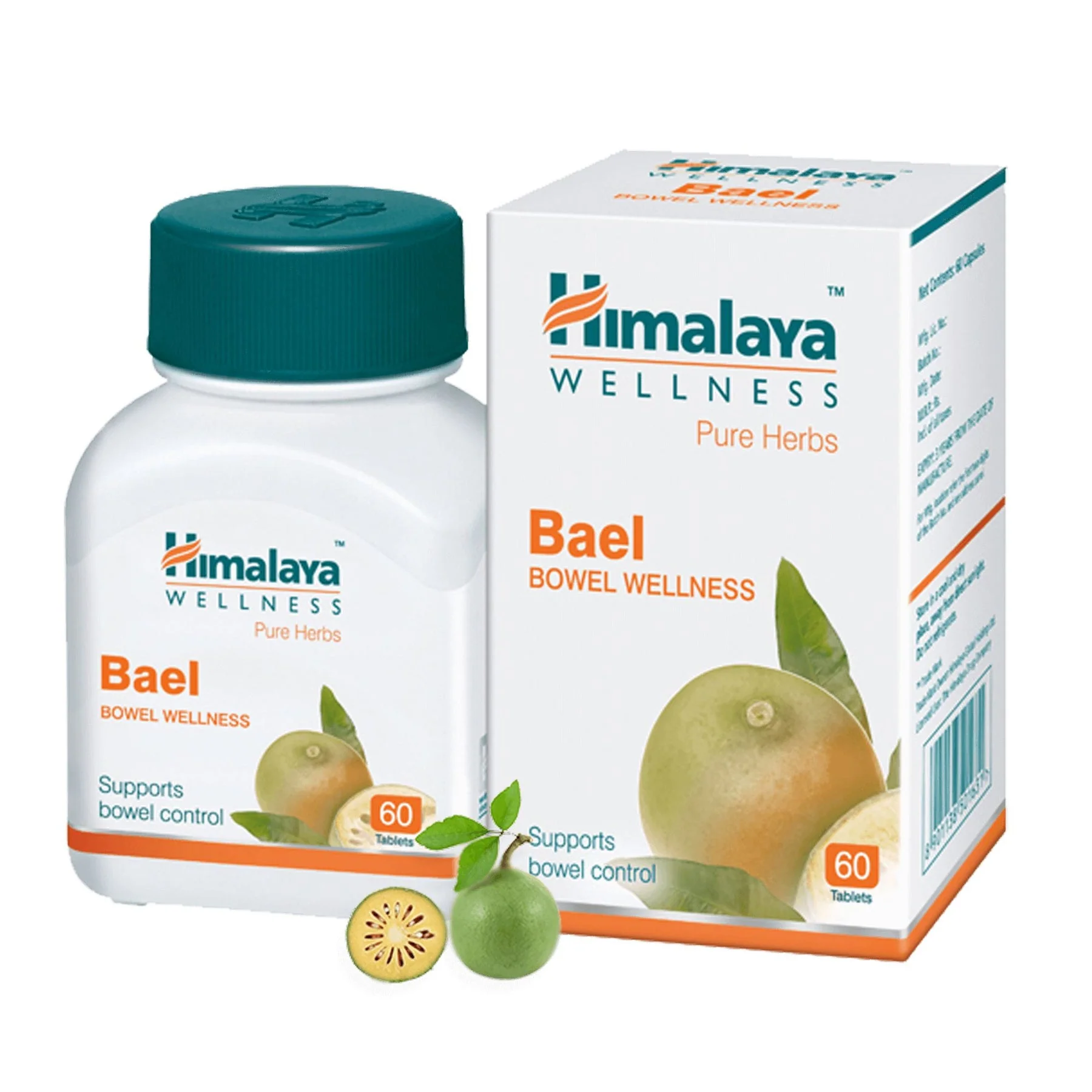 Himalaya Wellness Pure Herbs Bael Bowel Wellness, Improving Intestinal Flora & Aiding Healthy Digestion | 60 Tablets (Pack Of 2) - Image 2