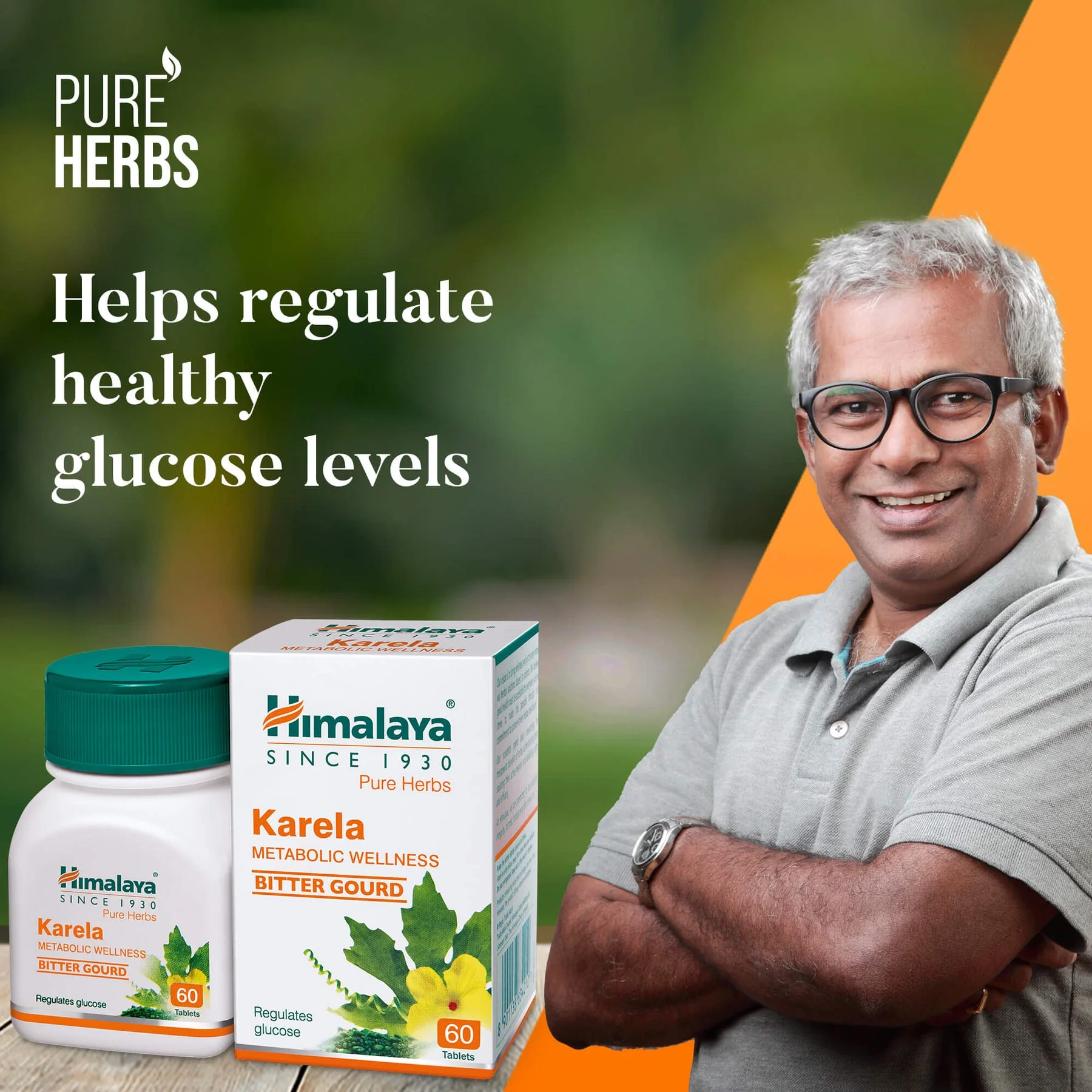 Himalaya Wellness Pure Herbs Karela Metabolic Wellness Tablets, Helps In Improving Digestive Process | 60 Tablets - Image 2