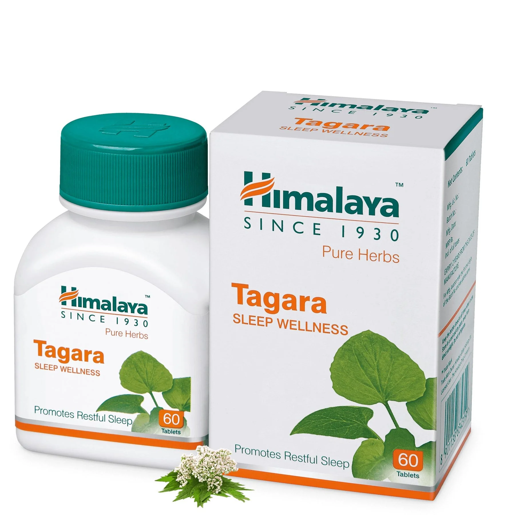 Himalaya Wellness Pure Herbs Tagara Tablet, Promotes Restful Sleep, Reduces Sleeplessness & Irritability | 60 Tablets (Pack Of 2) - Image 5