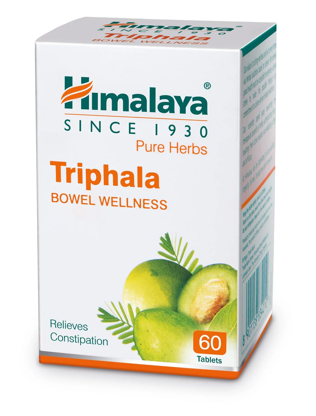 Himalaya Wellness Pure Herbs Triphala Bowel Wellness Tablet, For Constipation & Stomach Care | 60 Tablets (Pack Of 2) - Image 4