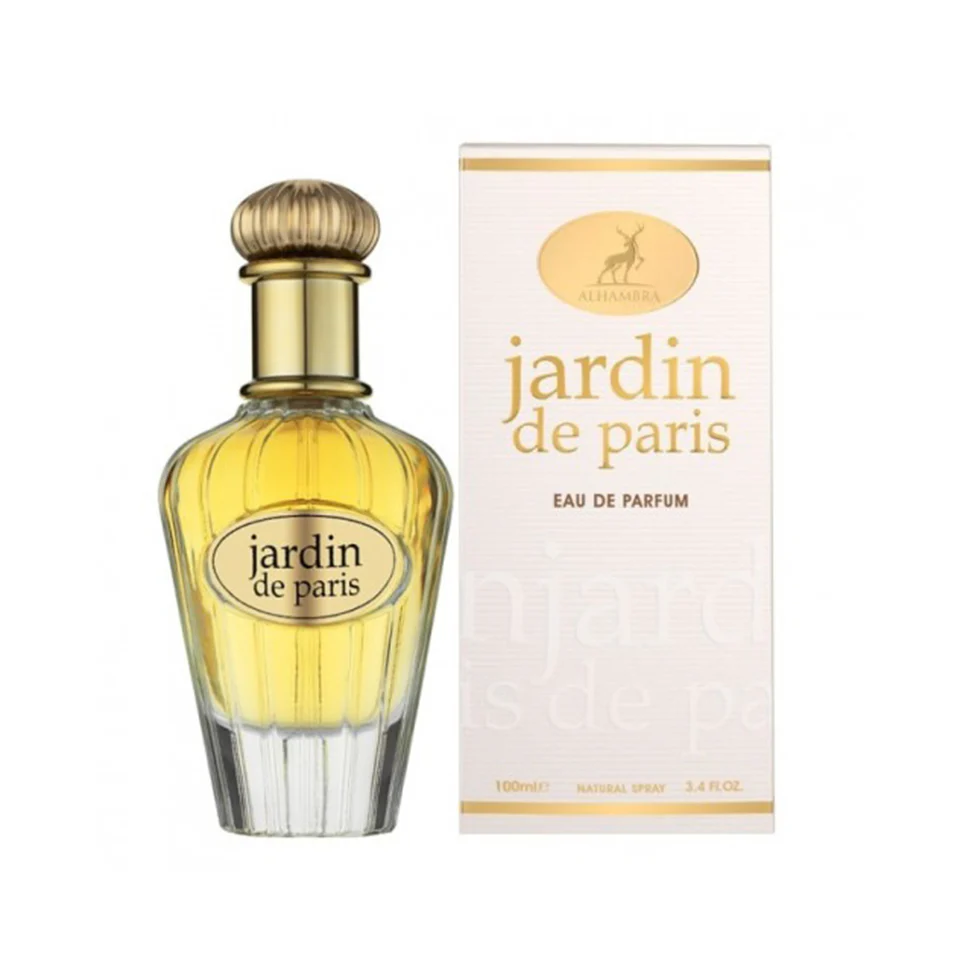 JARDIN DE PARIS BY MAISON ALHAMBRA EAU DE PARFUM 100ML 3.4 FL.OZ. WOMEN FRAGRANCE - Image 4