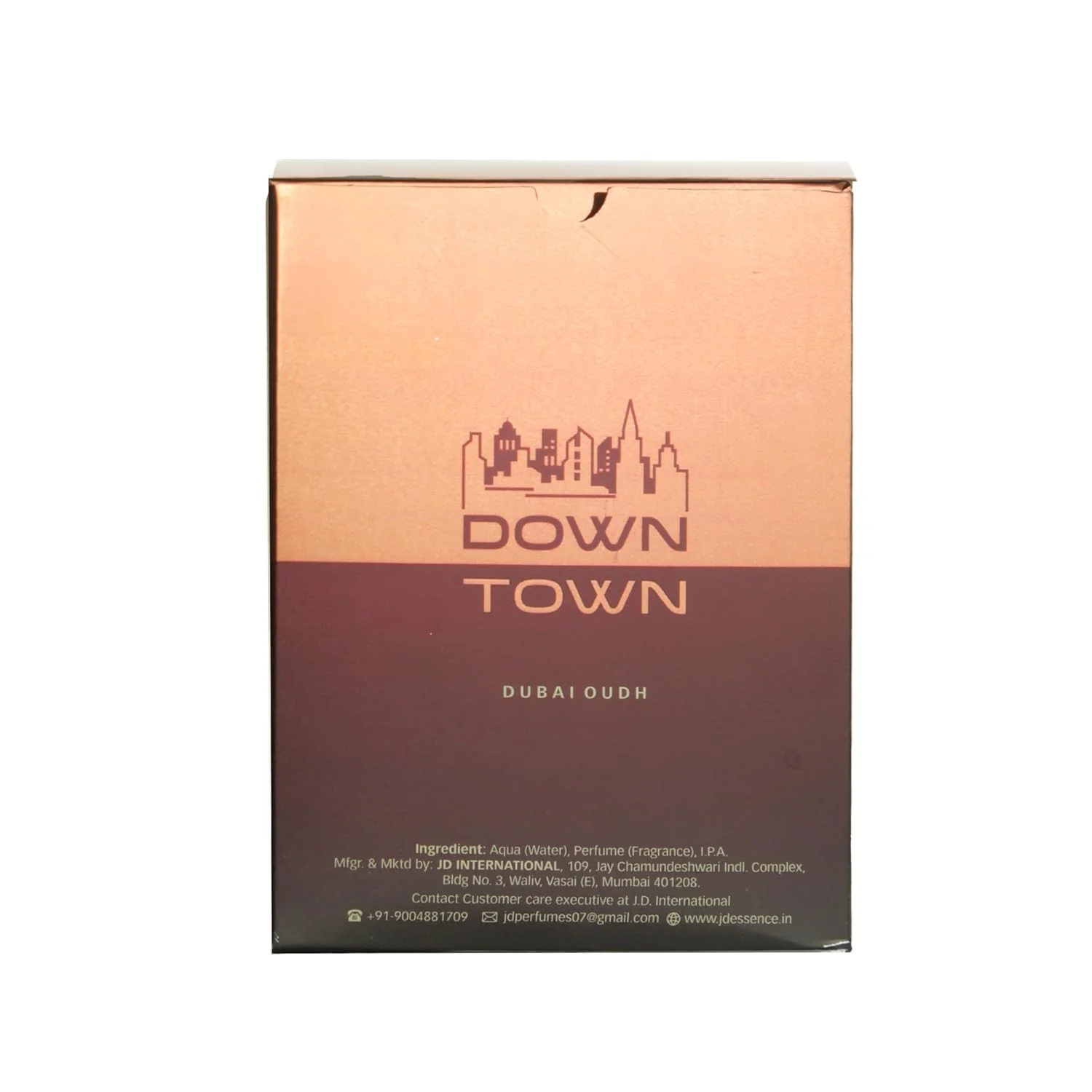 JD International Down Town Dubai Perfume For Men - 100ml, 3.4 Fl.oz. | Long Lasting Fragrance - Image 6