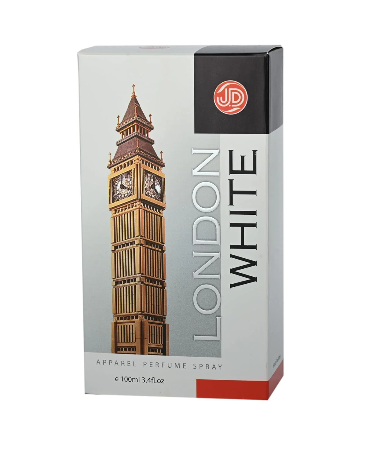 JD International London White Apparel Unisex Perfume With Long Lasting Fragrance - 100ml, 3.4 Fl.oz. | Perfume For Women - Image 5