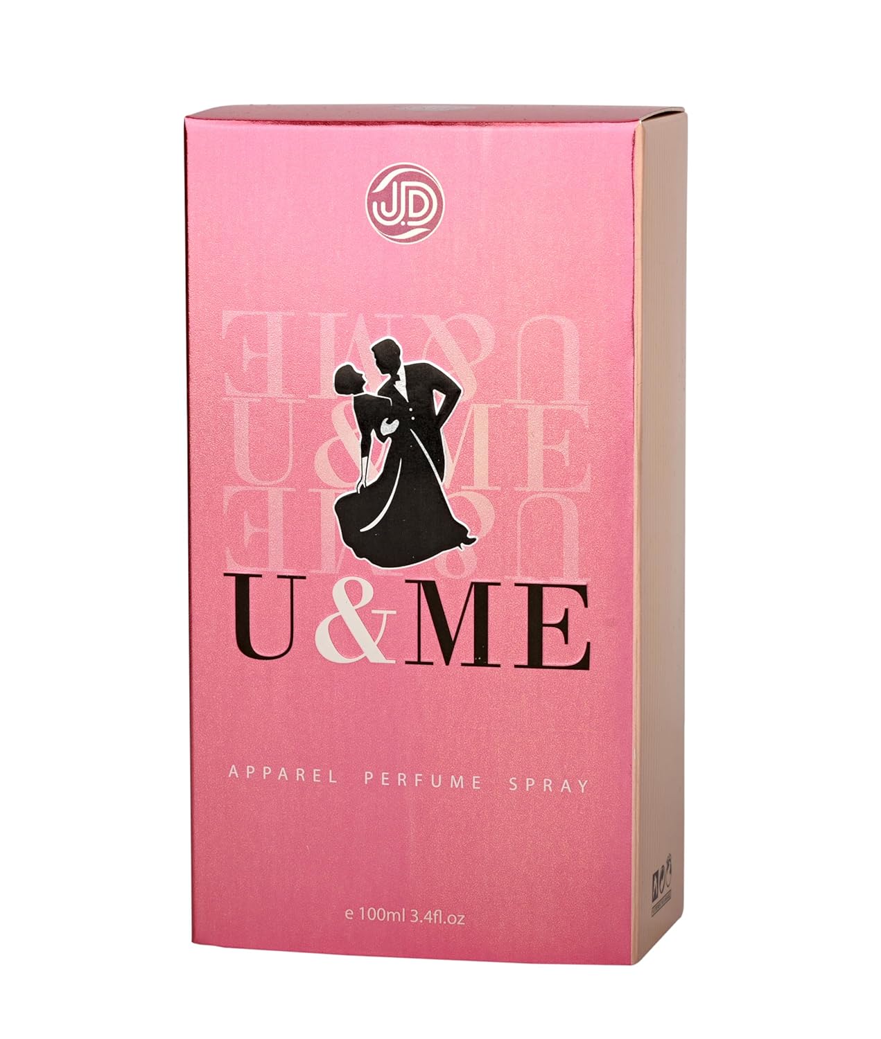 JD International U & Me Apparel Unisex Perfume With Long Lasting Fragrance - 100ml, 3.4 Fl.oz. | Perfume For Men & Women - Image 5