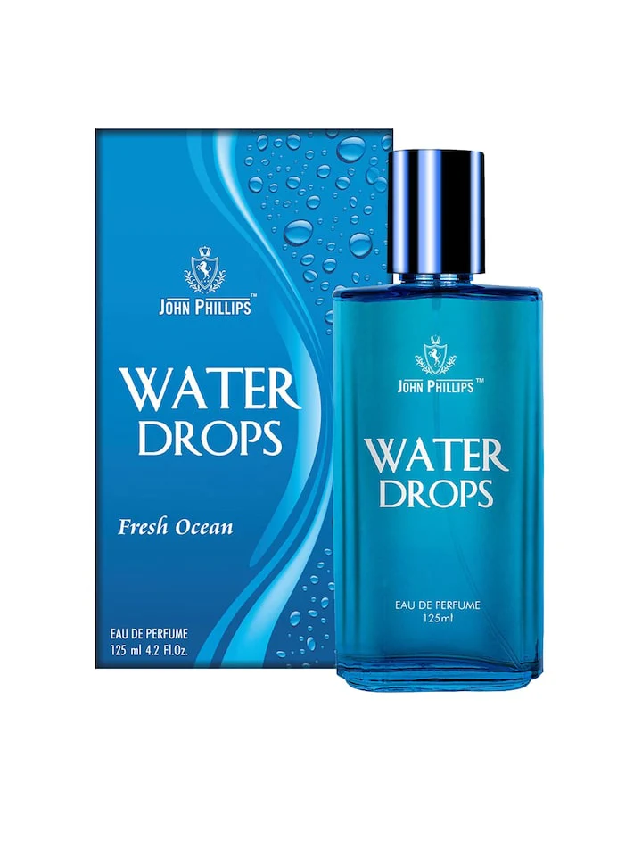 John Phillips Blue Angel Eau De Parfum100ml 3.4 Fl.oz. & Water Drop Eau De Parfum 125ml 4.2 Fl.oz. | Combo Of 2 For Unisex - Image 2