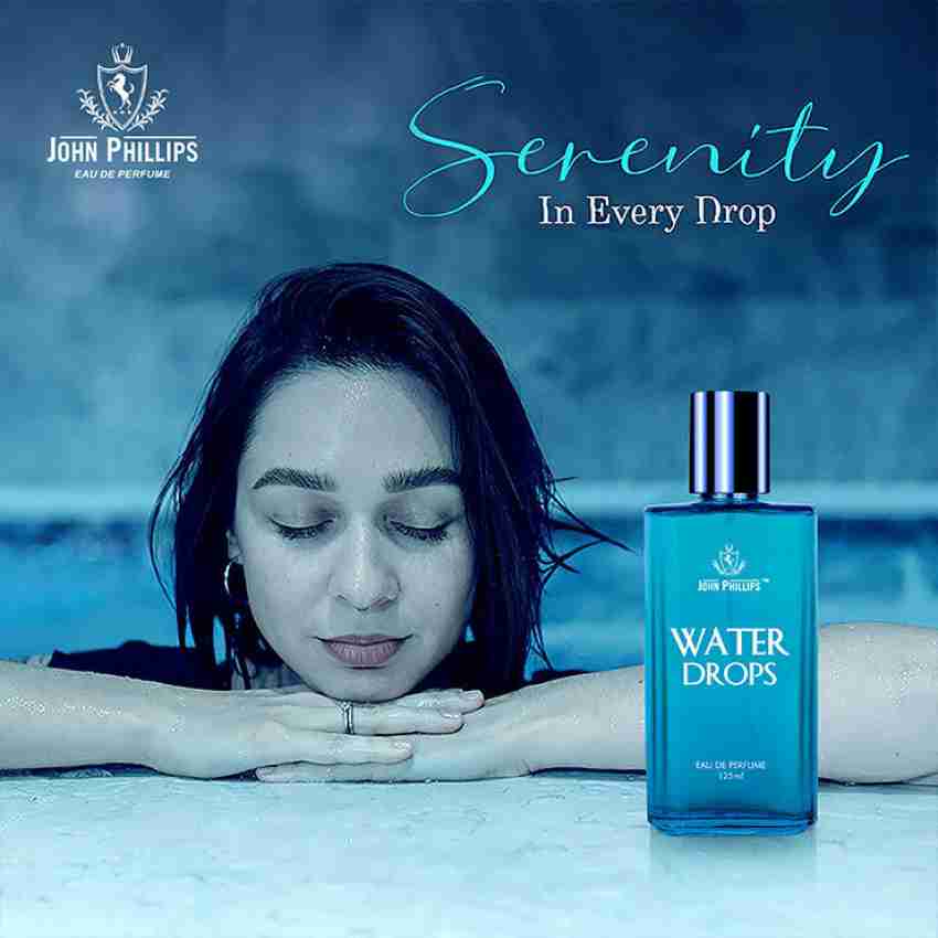 John Phillips Blue Angel Eau De Parfum100ml 3.4 Fl.oz. & Water Drop Eau De Parfum 125ml 4.2 Fl.oz. | Combo Of 2 For Unisex - Image 3