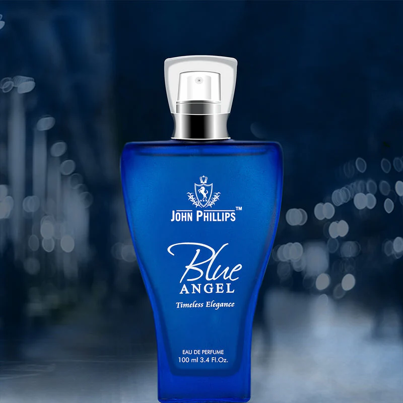 John Phillips Blue Angel Eau De Parfum100ml 3.4 Fl.oz. & Water Drop Eau De Parfum 125ml 4.2 Fl.oz. | Combo Of 2 For Unisex - Image 4