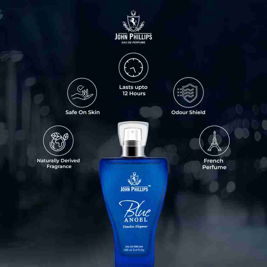 John Phillips Blue Angel Eau De Parfum100ml 3.4 Fl.oz. & Water Drop Eau De Parfum 125ml 4.2 Fl.oz. | Combo Of 2 For Unisex - Image 5