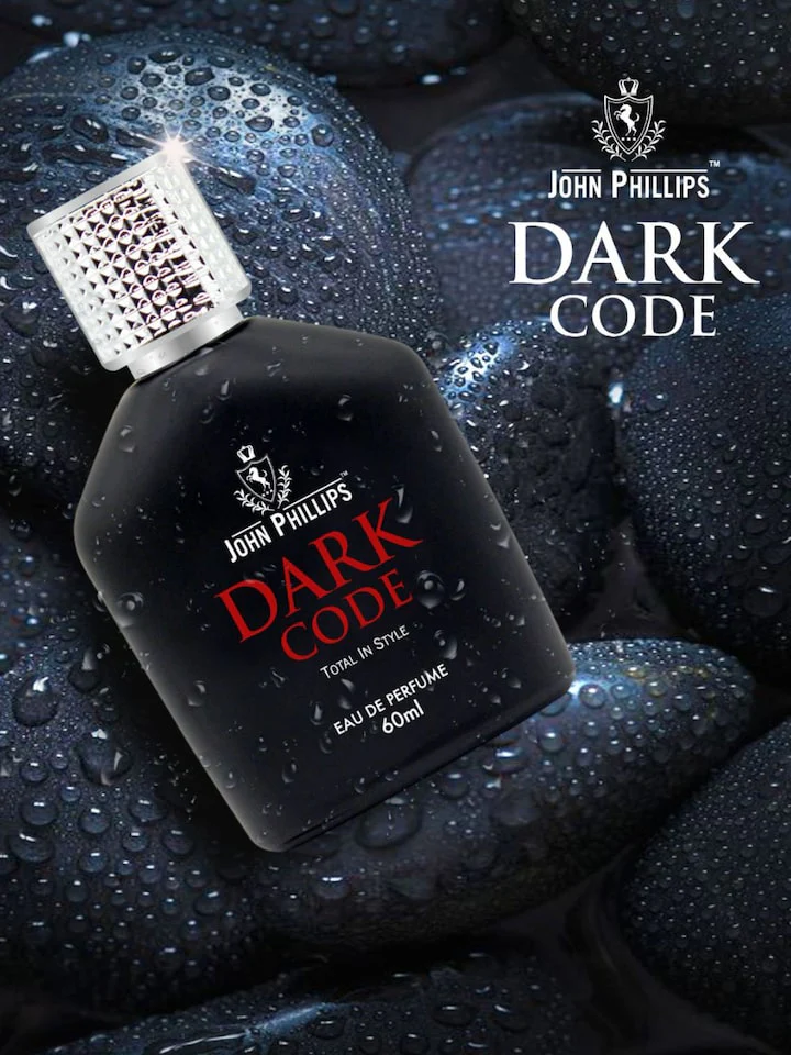 John Phillips Dark Code + First Love + French Eau De Parfum 60ml 2 Fl.oz. Each Pack Of 3 For Unisex - Image 4