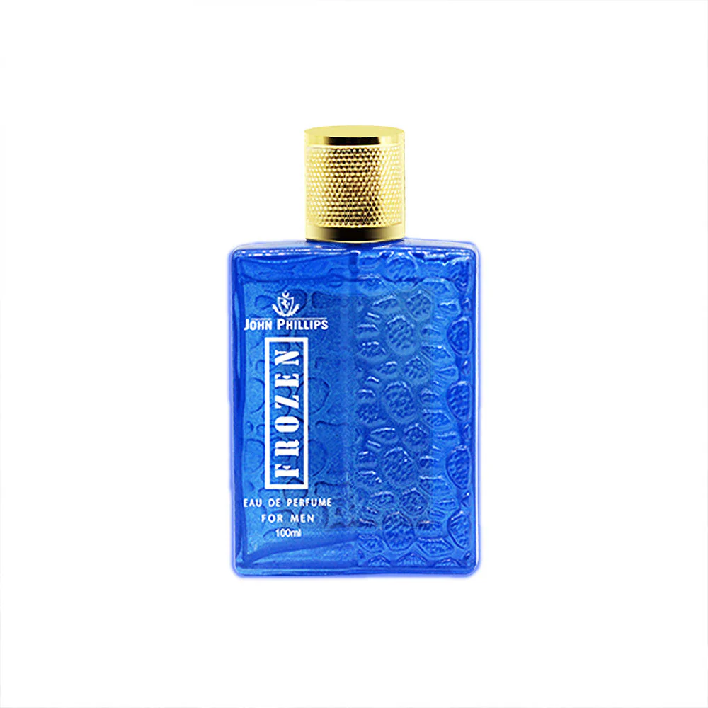 John Phillips Frozen Eau De Perfume 100ml 3.4 Fl.oz. Skin Friendly & Long Lasting Perfume | Men Aquatic Fresh Fragrance For All Occasions - Image 2