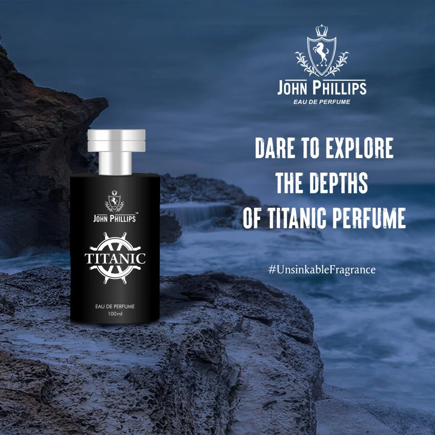 John Phillips Luxury Titanic & Bon Voyage Eau De Parfum 100ml 3.4 Fl.oz. Each Pack Of 2 | French Perfume Combo Gift Set For Men - Image 3