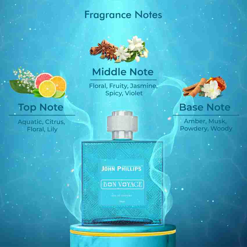 John Phillips Luxury Titanic & Bon Voyage Eau De Parfum 100ml 3.4 Fl.oz. Each Pack Of 2 | French Perfume Combo Gift Set For Men - Image 6