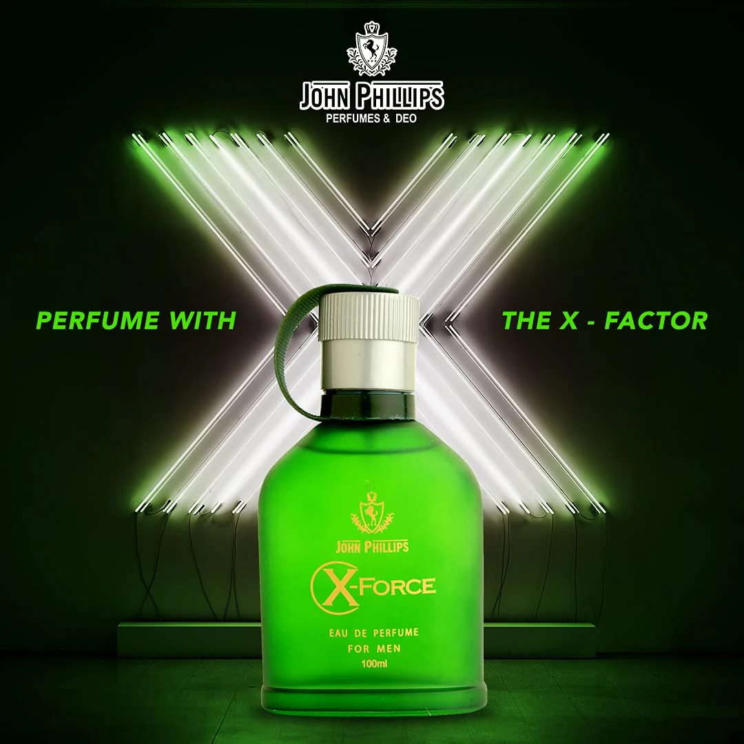 John Phillips Luxury X Force & Sparkle Eau De Perfume 100ml 3.4 Fl.oz. Each Pack Of 2 For Men - Image 4
