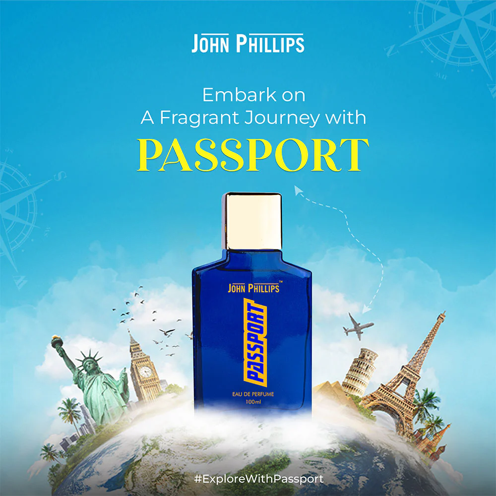 John Phillips Men Passport Eau De Perfume 100ml 3.4 Fl.oz. Skin Friendly & Long Lasting Perfume | Men Oriental Fragrance - Image 6
