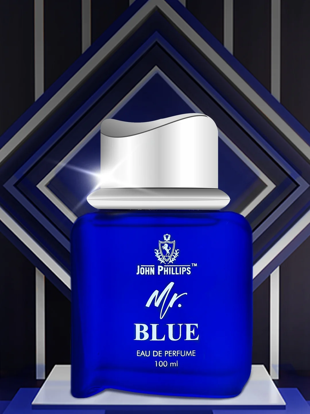 John Phillips Mr Blue 100 Ml 3.4 Fl.oz. & London In Style 60 Ml 2 Fl.oz. Combo Of 2 For Men | Perfect For Gifting - Image 3
