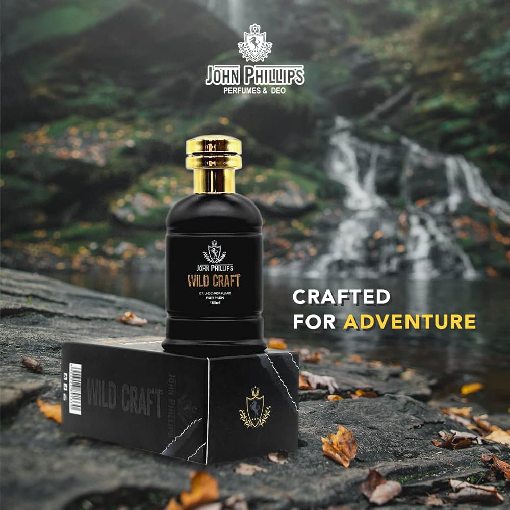 John Phillips Passport & Wildcraft Eau De Parfum 100ml 3.4 Fl.oz. Each Pack Of 2 For Men | Perfect Gift For Boyfriend - Image 4