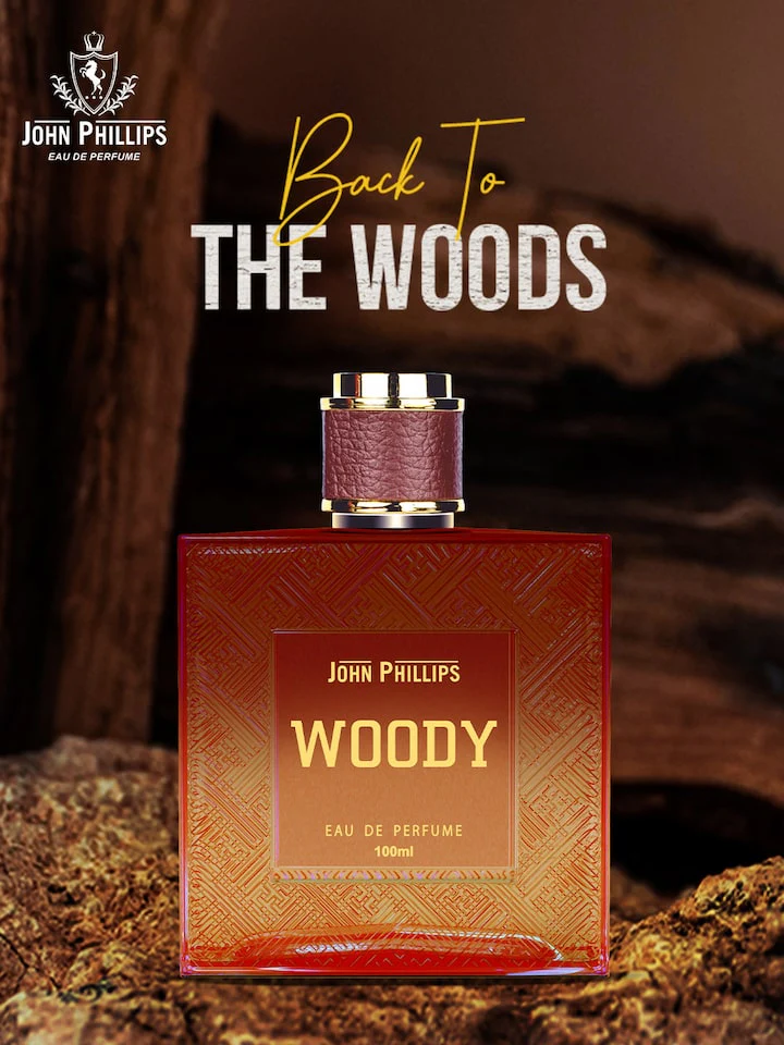 John Phillips Smog & Woody Eau De Parfume 100ml 3.4 Fl.oz. Each Pack Of 2 Long Lasting Unique Fragrance For Men - Image 2
