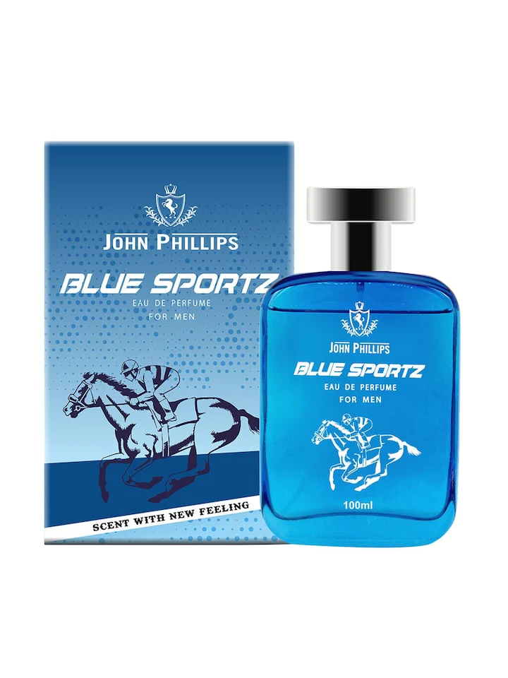 John Phillips Water Drops 125ml 4.2 Fl.oz. & Blue Sportz Eau De Parfum 100ml 3.4 Fl.oz. | French Perfume Combo Gift Set Of 2 For Men - Image 4