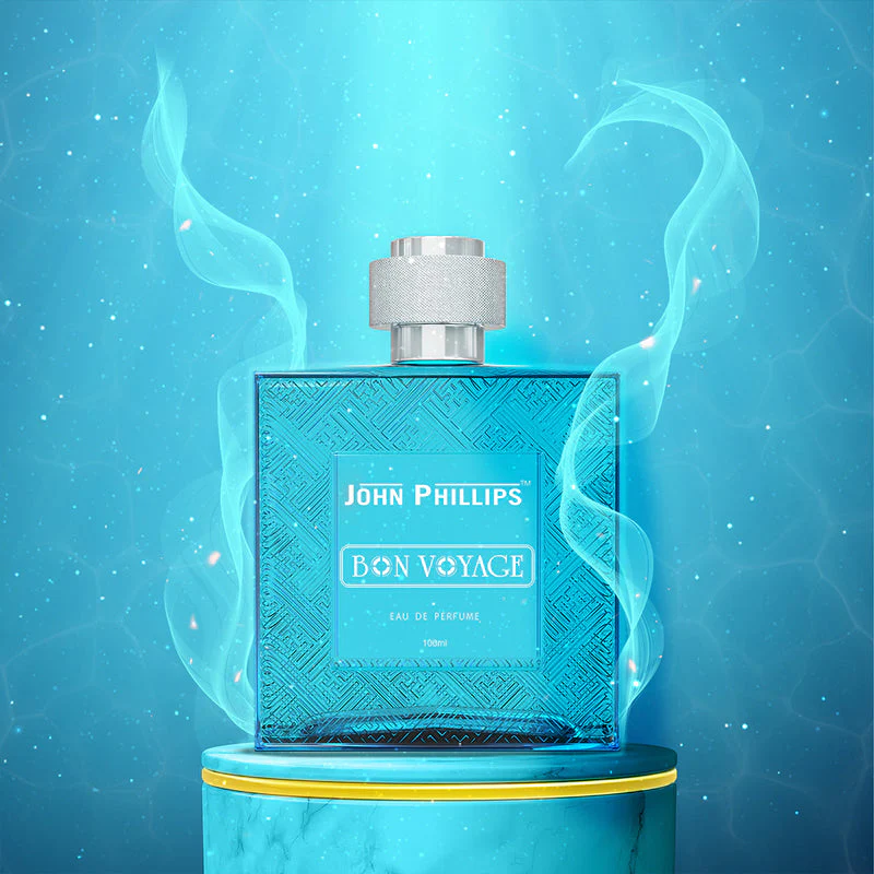 John Phillips Water Drops 125ml 4.2 Fl.oz. & Bon Voyage Eau De Parfum100ml 3.4 Fl.oz. | Combo Of 2 Fragrances For Men - Image 2