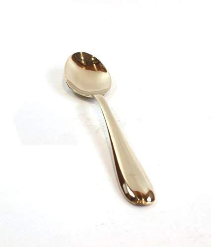 Kansa Royal Spoon For Desert Dishes Tableware 7'' Inches - Pack Of 1 | High Quality Bronze Kansa Spoon - Chammach - Image 3
