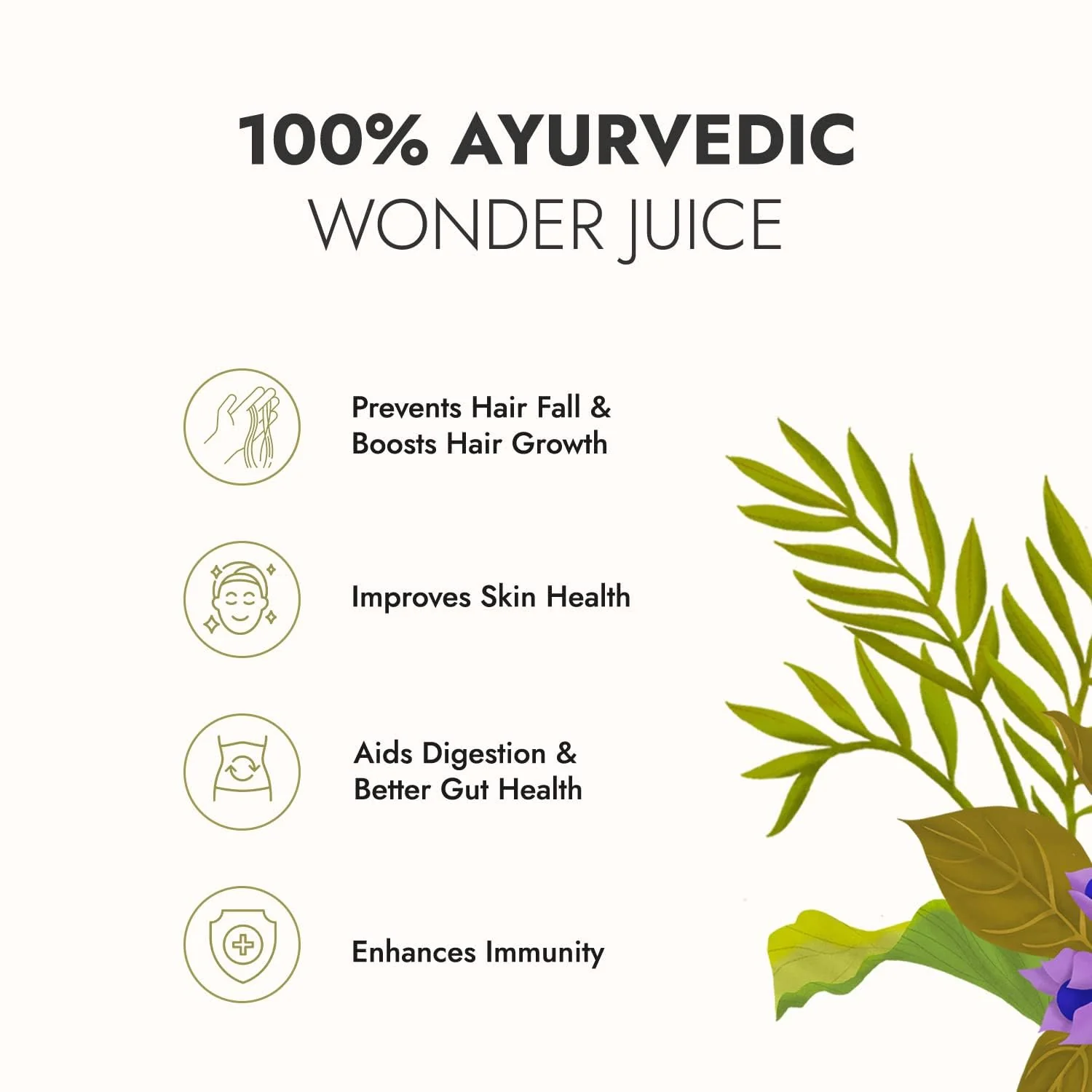 Kapiva Wild Amla Juice + Thar Aloe Vera Juice With Pulp | Cold - Pressed Juice Combo To Help With Glowing Skin, Hair Care & Detox | 1L 2.2lbs Each Pack Of 2 - Image 4