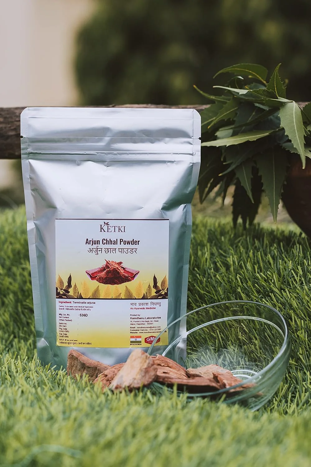 Ketki Arjun Chaal Powder, Terminalia Arjuna, Bark Powder, Support Healthy Immune Function | 100gm 0.2lbs - Image 4