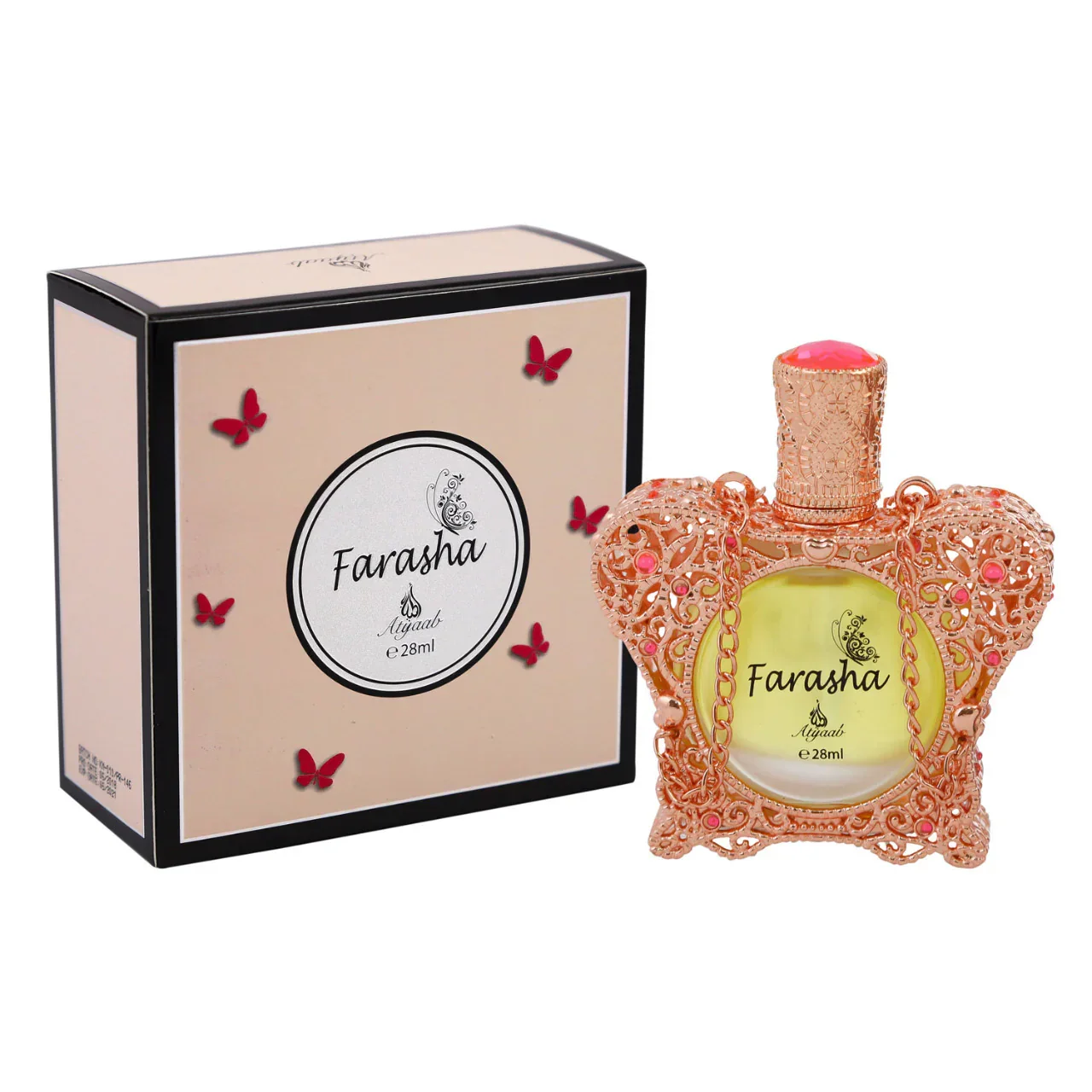 Khadlaj Farasha Concentrated Perfume Oil Attar 28ml 0.9 Fl.oz. For Men & Women | Alcohol Free - Image 2