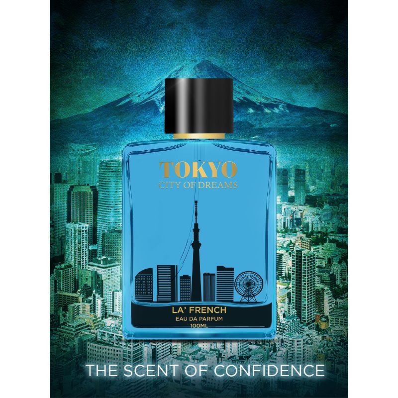 La French Tokyo City Of Dream Eau De Parfum 100ml 3.4 Fl.oz. | Unisex & Perfect For Dailyuse - Image 4