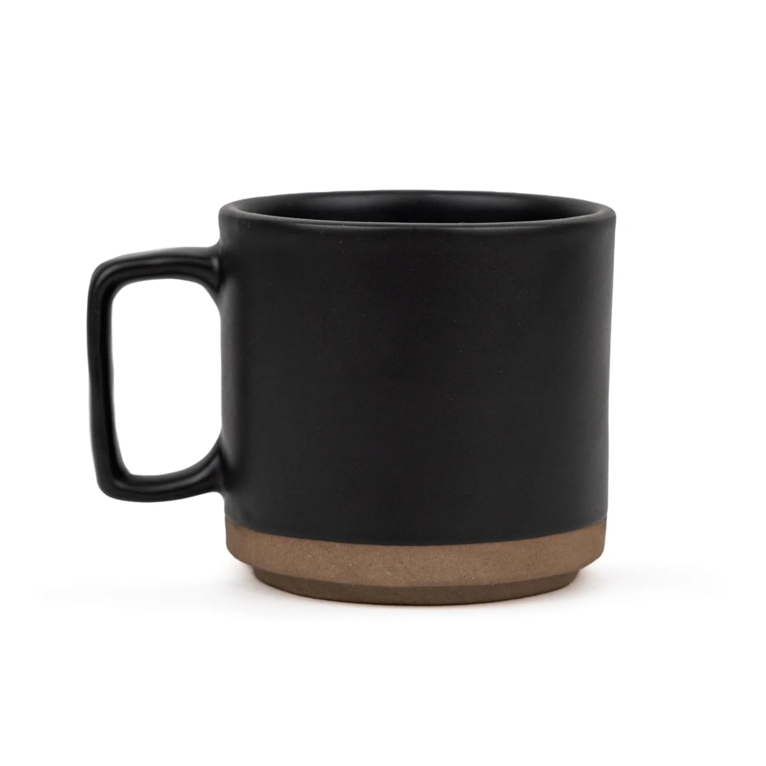 Large Ceramic Coffee Mug Set Of 2 - Black, 350ml Each | Ceramic Japandi Mug, Tea Mug With Matte Finish - Mug For Coffee | Ceramic Coffee Mug - Microwave Safe & Dishwasher Safe - Image 4