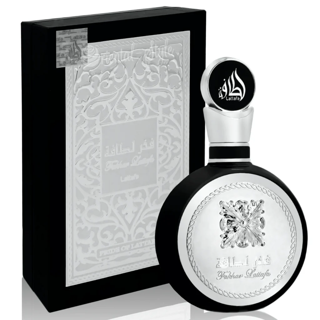Lattafa Fakhar Silver Eau De Parfum 100ml 3.4 Fl.oz. Luxury Fragrance | Perfect Gift For Husband - Image 4