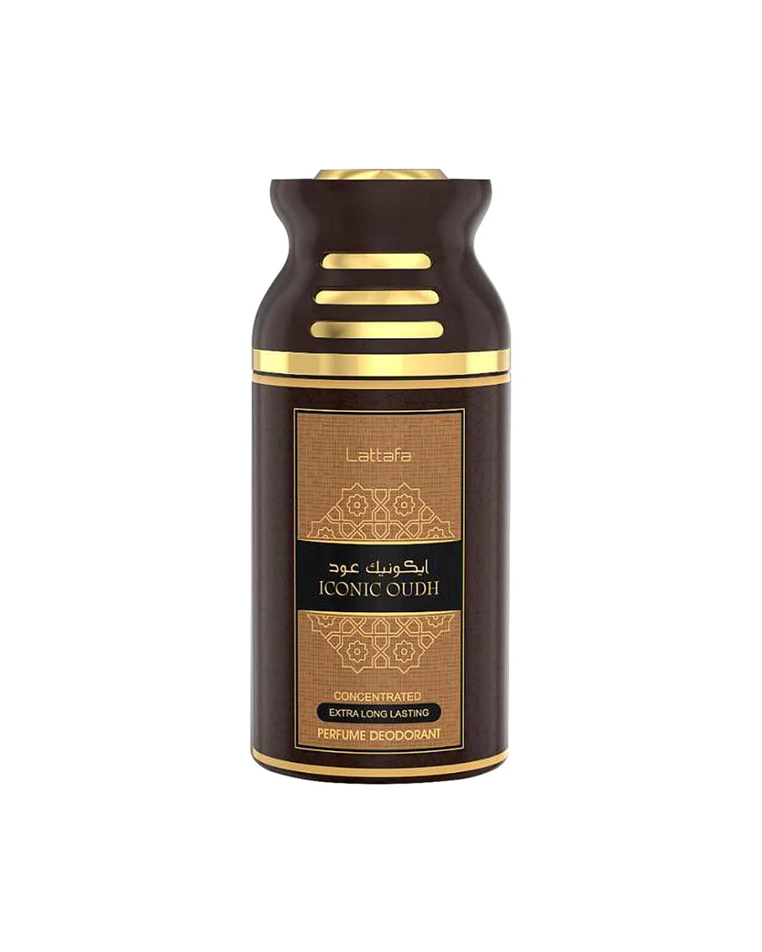 Lattafa Iconic Oudh Concentrated Perfumed Deodorant Spray 250ml 8.4 Fl.oz. Extra Long Lasting | For Men & Women | Alcohol Free - Image 2