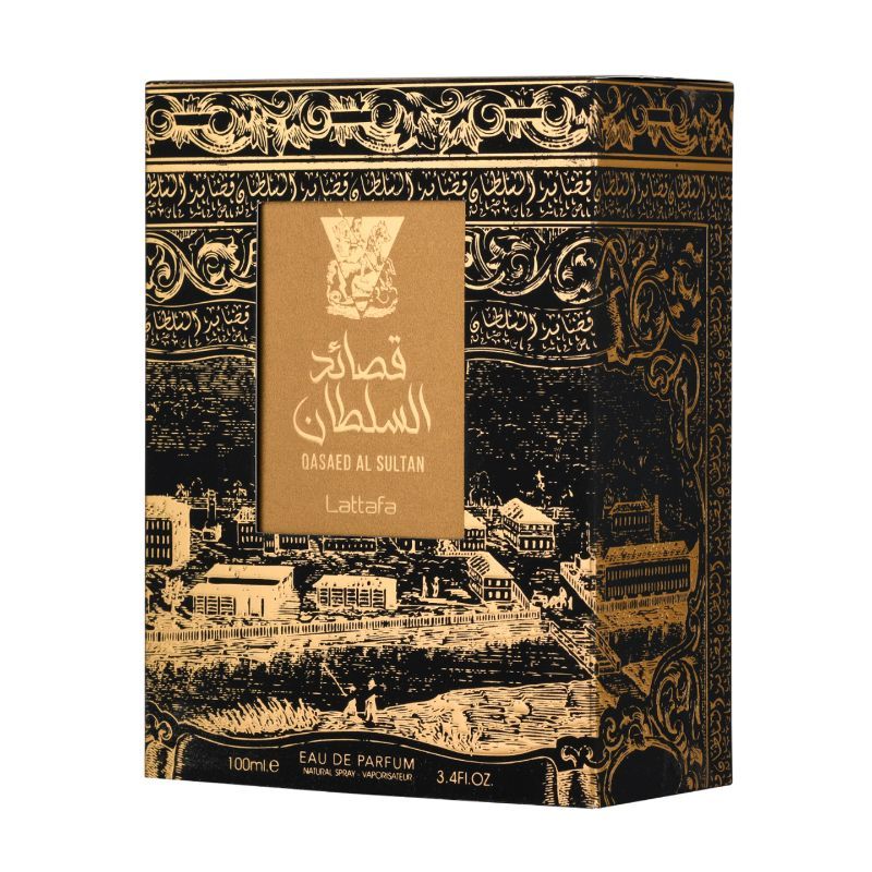 Lattafa Qasaed Al Sultan Eau De Parfum 100ml 3.4 Fl.oz. Unisex Fragrance | Long Lasting - Image 3