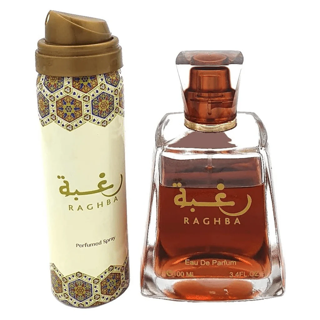 Lattafa Raghba Eau De Parfum 3.4 Fl.oz. + Perfumed Deodorant Inside | Unisex Fragrance - Image 3
