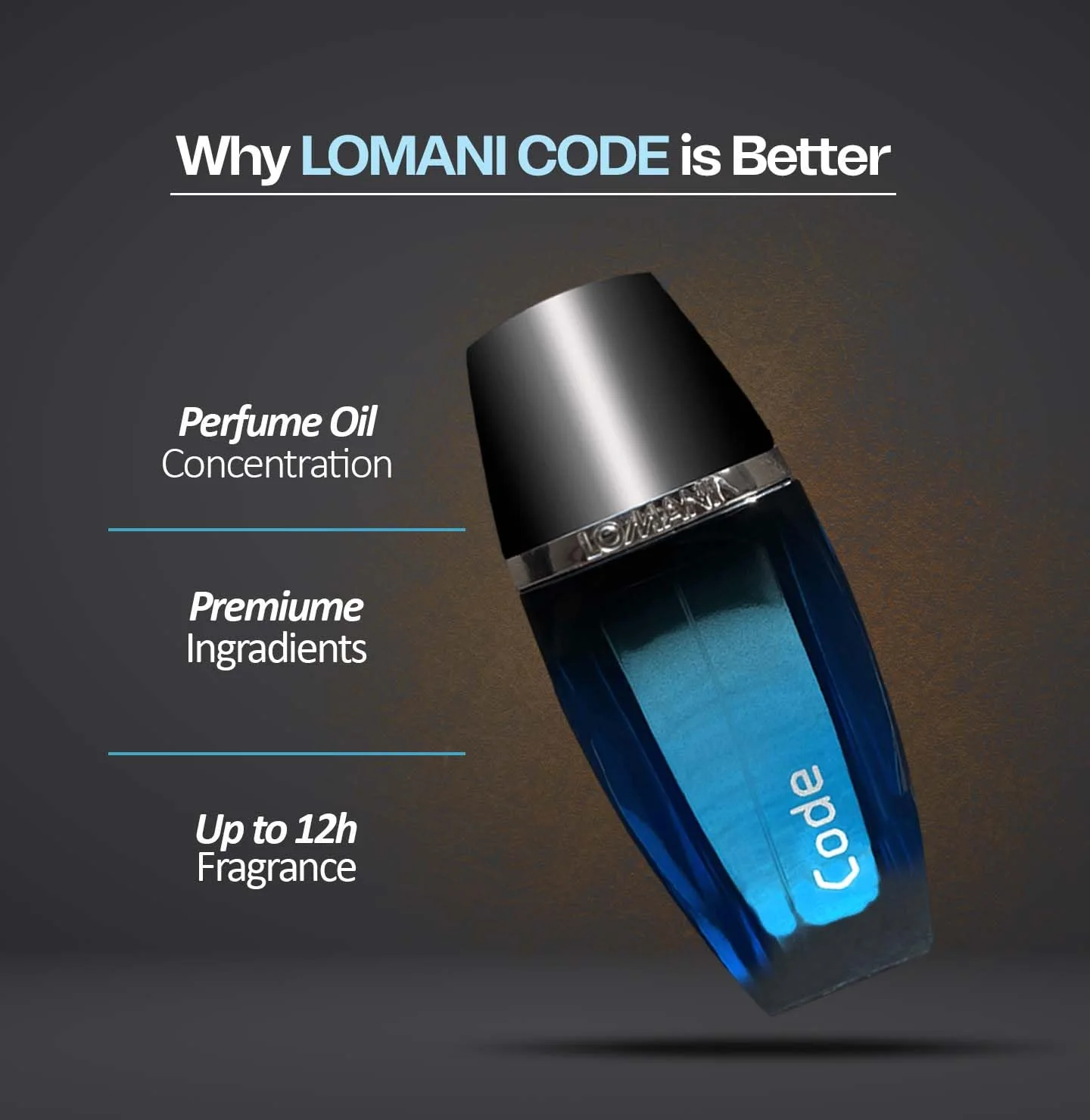 Lomani Paris Code Eau De Toilette 100ml 3.4 Fl.oz. Perfect Gift For Husband | Long Lasting - Image 5