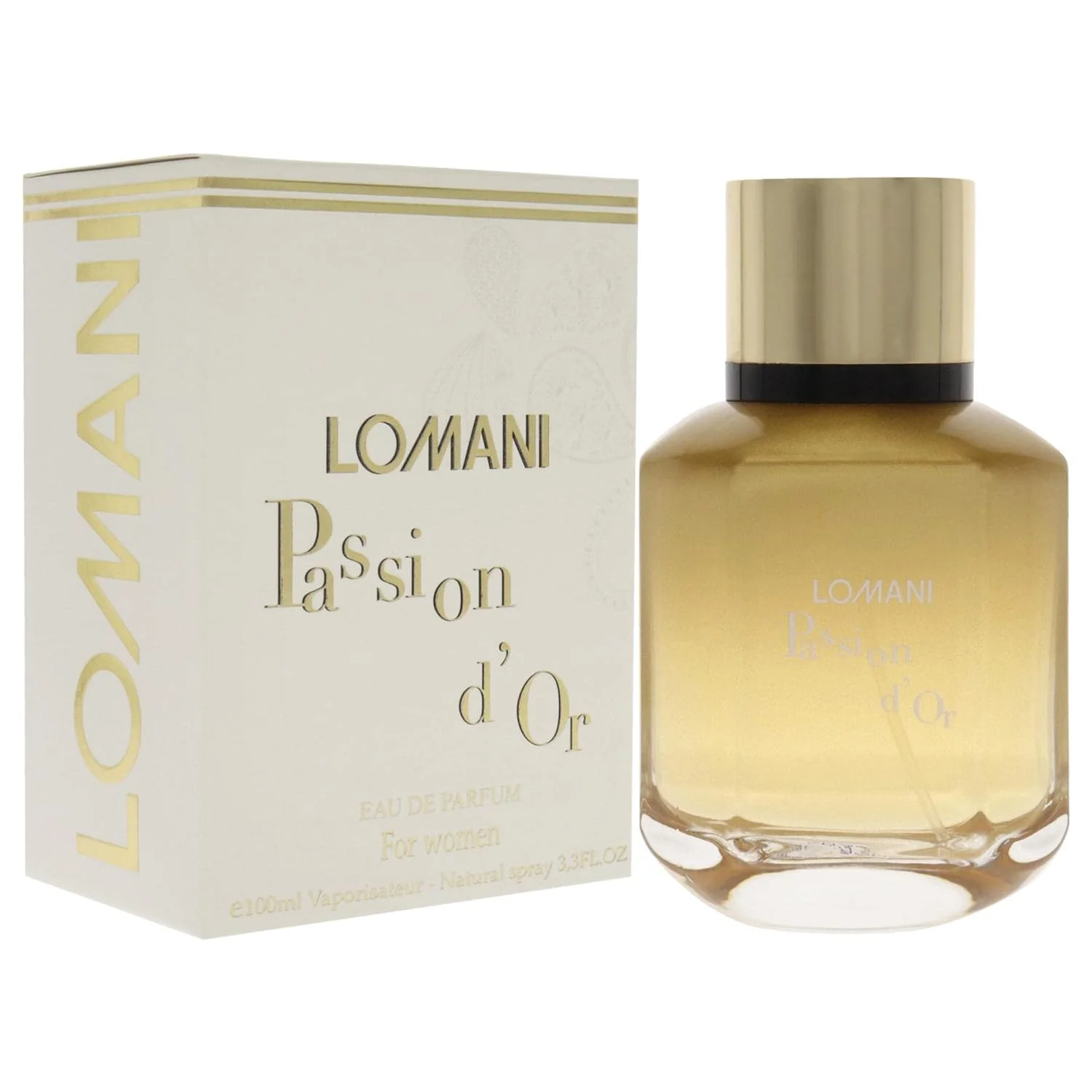 Lomani Paris Passion D'or For Women Eau De Parfum 100ml 3.4 Fl.oz. Perfect Gift For Wife | Long Lasting - Image 3