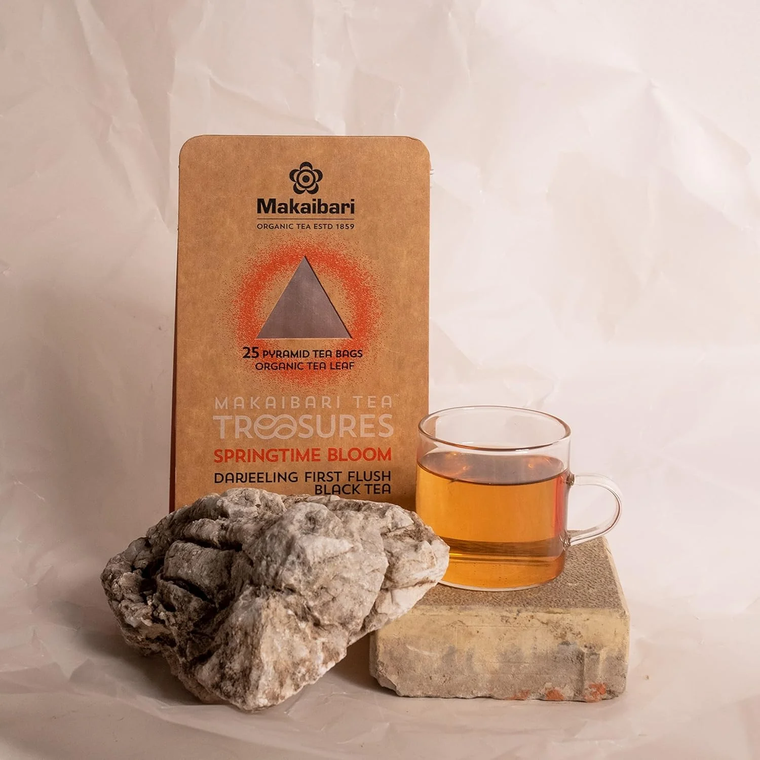 Makaibari Tea Treasures Spring Time Bloom First Flush Black Tea - 100gm, 3.5 Ounce, 50 Cups | Darjeeling Loose Leaf Black Tea - USDA Organic Certified Tea | Low Caffeine - Image 4