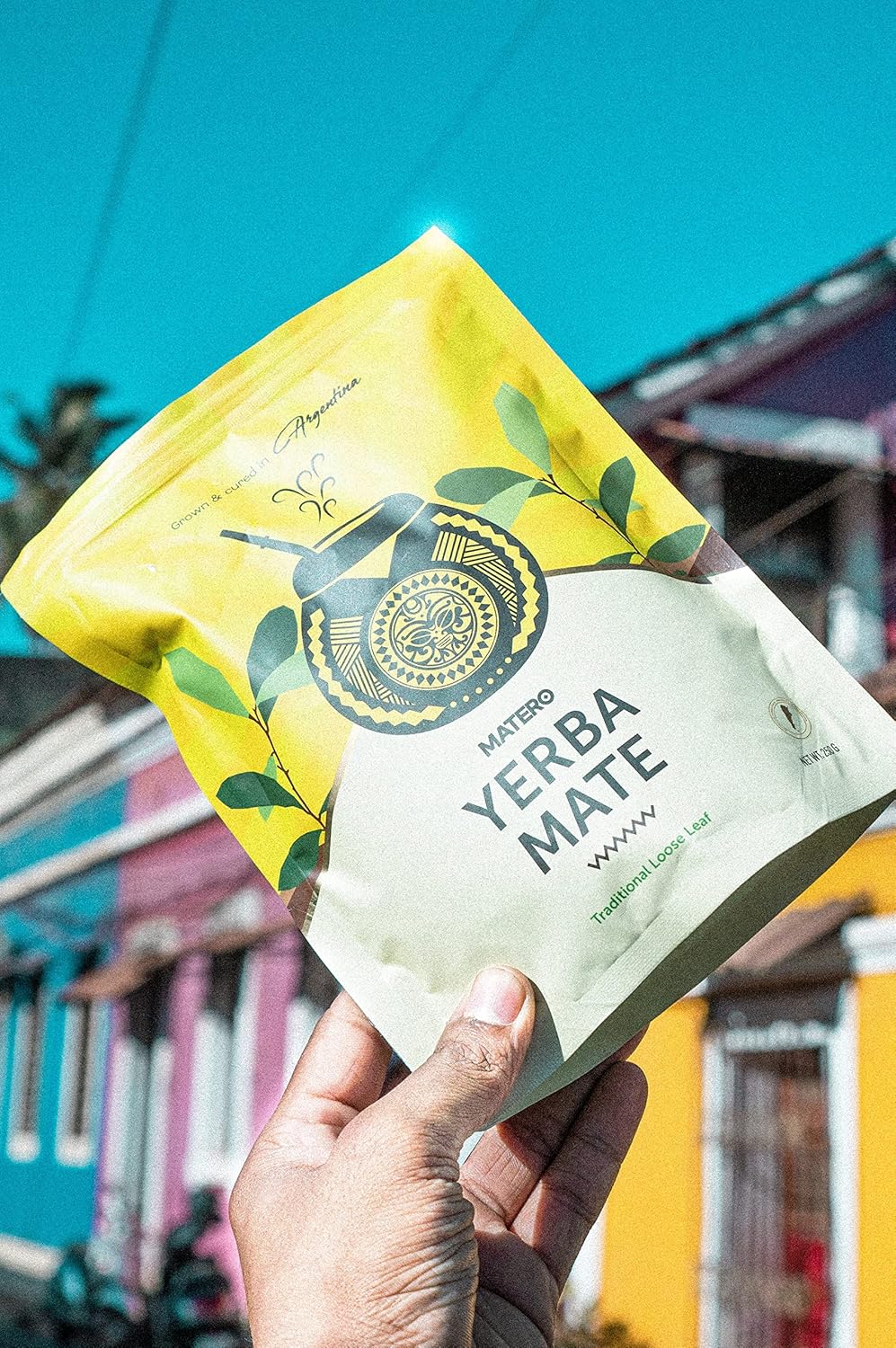 Matero Yerba Mate Traditional Herbal Tea - Pack Of 2 X 250gm, 8.8 Ounce Each | 100% Organic Yerba Mate Tea - Caffeine Free Traditional Loose Leaf Tea - Image 2