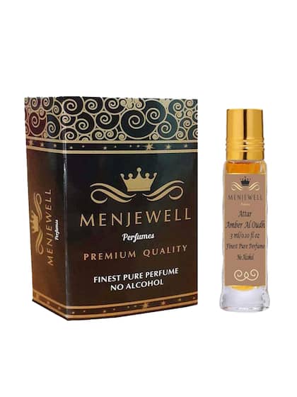 Menjewell Amber Al Oudh Attar Perfume 3ml 0.1 Fl.oz. Unisex Fragrance | Alcohol Free | Finest Pure Perfume - Image 2