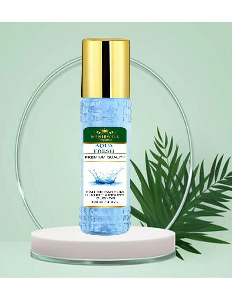 Menjewell Aqua Fresh Eau De Parfum 120ml 4.0 Fl.oz. Premium Quality | Luxury Apparel Blends - Image 4