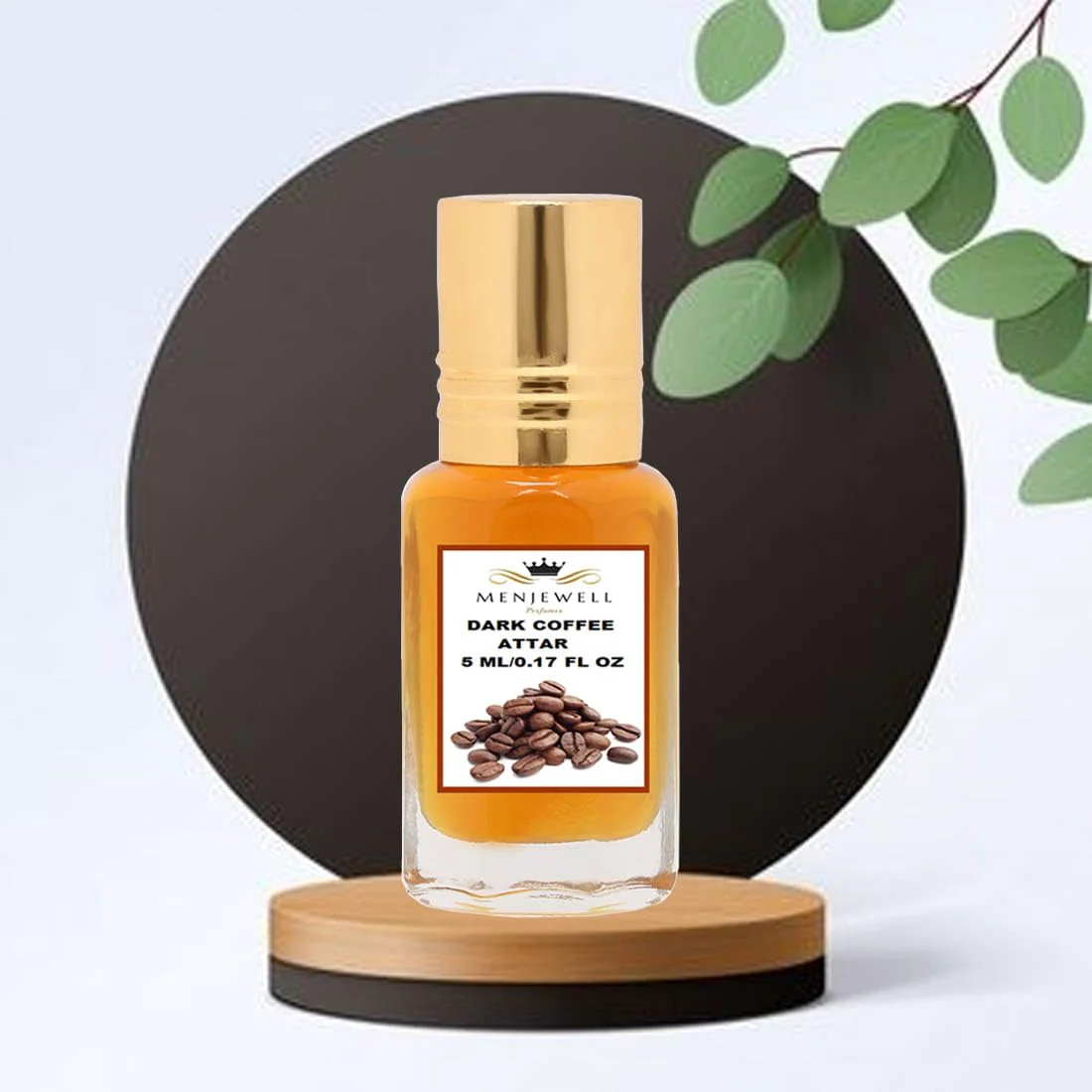 Menjewell Dark Coffee Attar 5ml 0.17 Fl.oz. Unisex Fragrance Alcohol Free | Long Lasting - Image 4