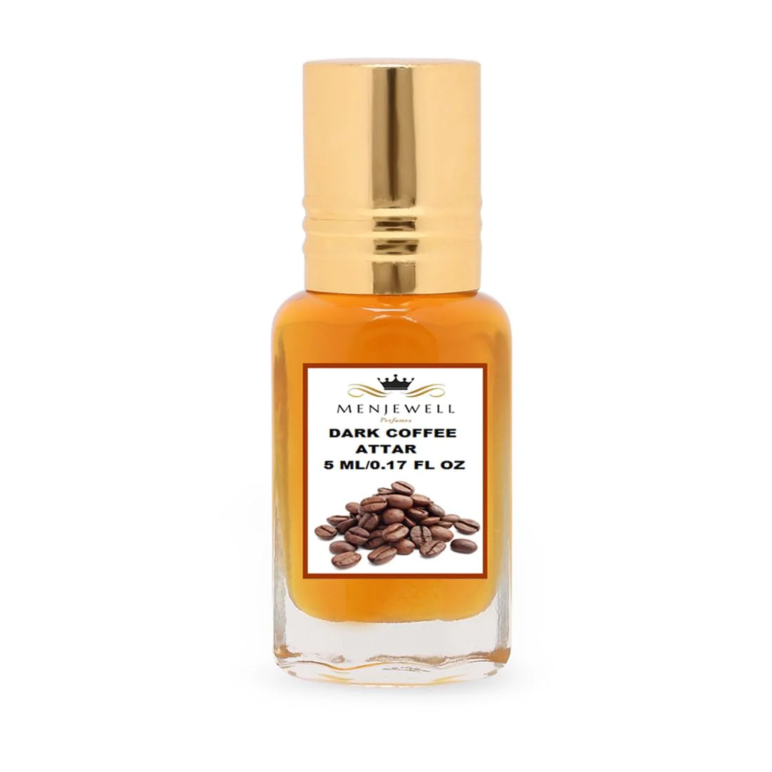 Menjewell Dark Coffee Attar 5ml 0.17 Fl.oz. Unisex Fragrance Alcohol Free | Long Lasting - Image 5