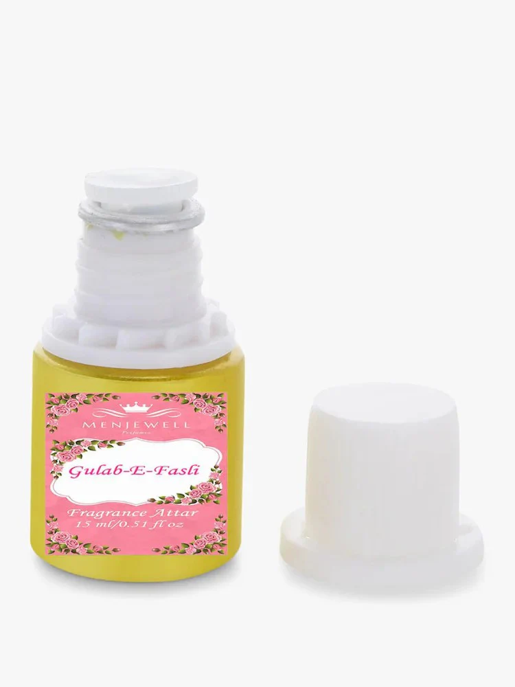 Menjewell Gulab-E-Fasli Fragrance Attar Perfume 15ml 0.5 Fl.oz. Unisex Fragrance | Long Lasting | Alcohol Free - Image 3