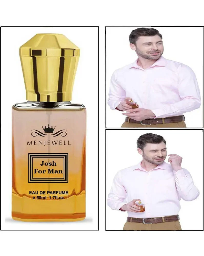 Menjewell Josh For Man Eau De Parfum 50ml 1.7 Fl.oz. Long Lasting | Perfect Gift For Husband - Image 2